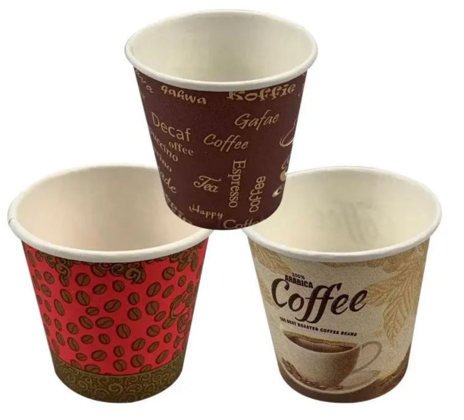 4oz Single Hot Paper Cup Supply Custom Logo