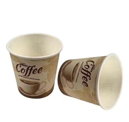 8boz Single Hot Paper Cup Supply Custom Logo