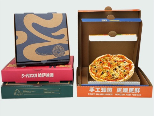 Custom Size With Logo Pizza Box