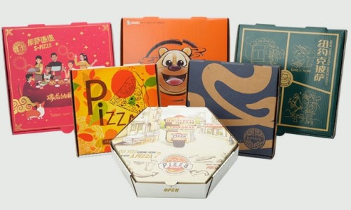 Custom Size With Logo Pizza Box