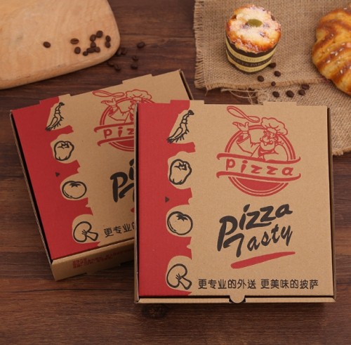 Custom Size With Logo Pizza Box