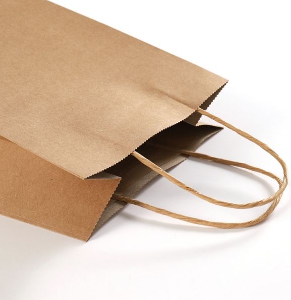 Support Custom Size Logo Stock Paper Bag